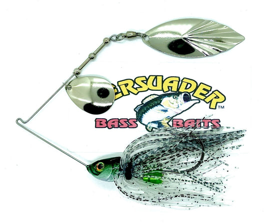 Green Shad E-Chip W/ Silver Colorado/Willow