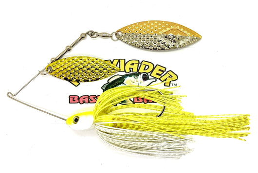 White/ Chartreuse Rattlin Blade
