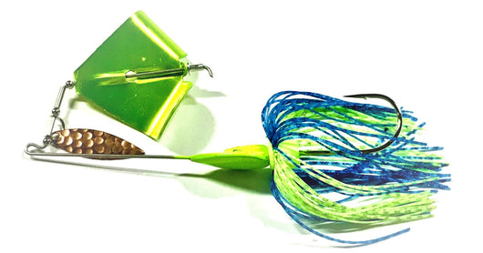 Chartreuse/ Blue Clacker