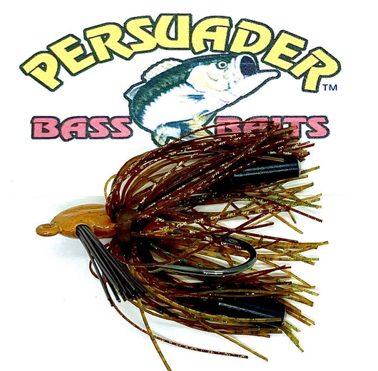 Pumpkin/Green/Brown Flipping Jig