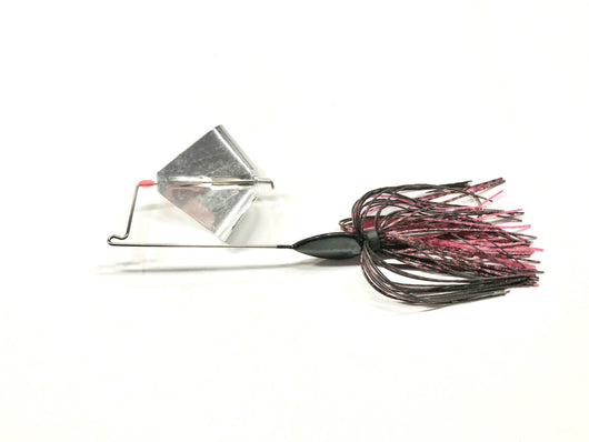 Black/Red Buzz Bait, Metal Blade