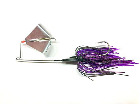 Purple Buzz Bait, Metal Blade