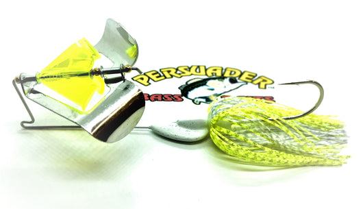 White/ Chartreuse Silver W/ Plastic