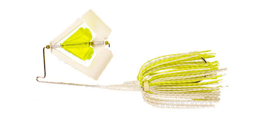 White/ Chartreuse Fluorescent W/ Plastic