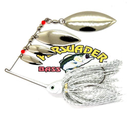 White Super Qaud Spinner Bait