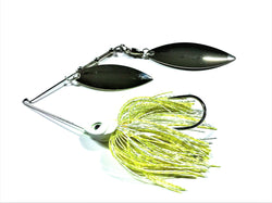 White/Chartreuse Double Willow/Nickle