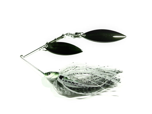 Green Shad Spinnerbait Double Willow/Nickle