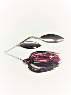 Black/ Red E-Chip W/ Silver Willow/Willow